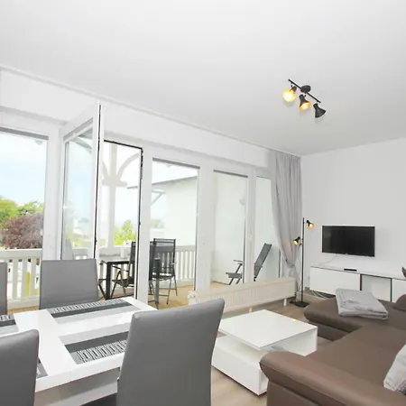 Toller Meerblick Vom Balkon, Gratis Nutzung Vom Ahoi Erlebnisbad Und Sauna In Sellin - Haus Nordstrand Fewo16 아파트 *